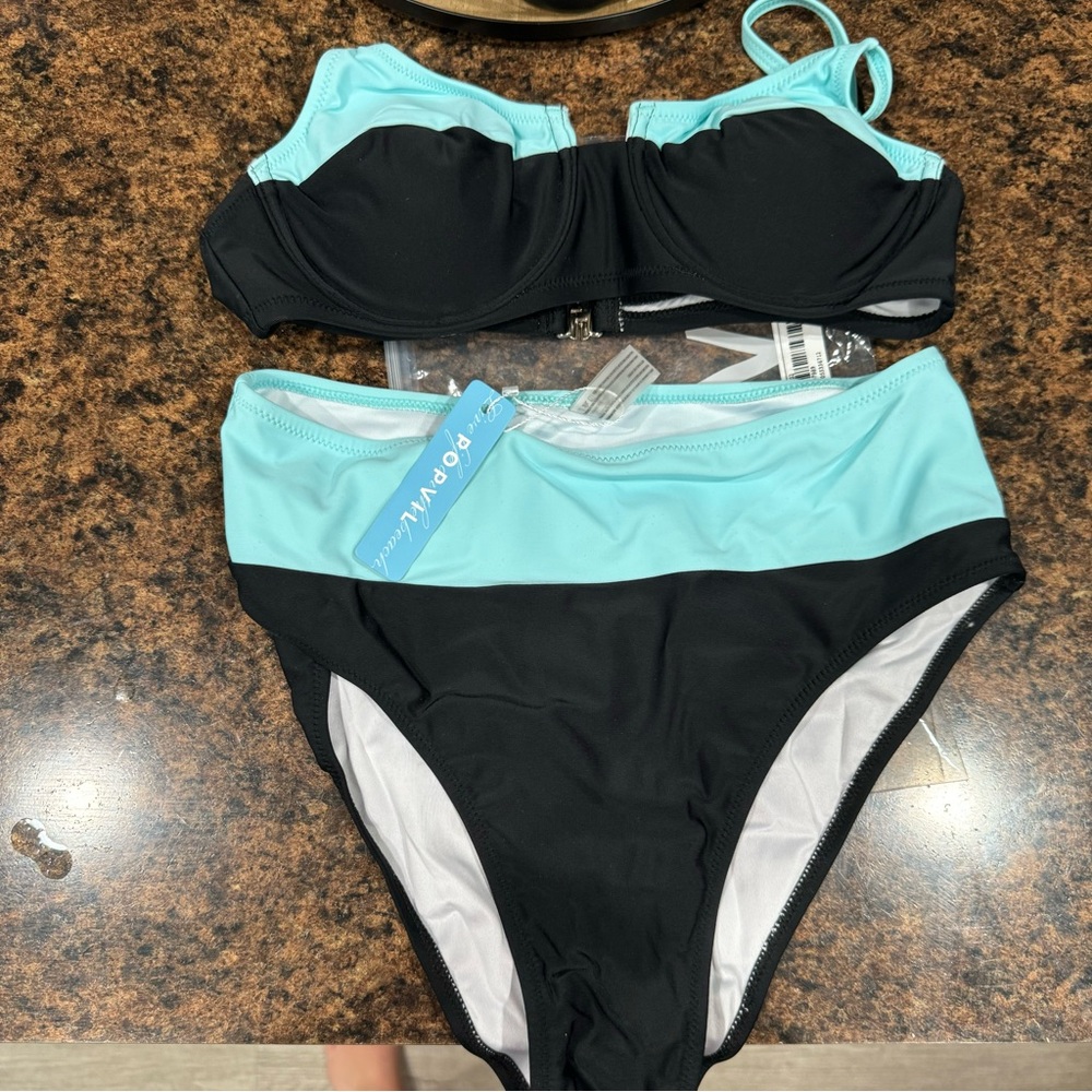 3 unworn swimsuits - can’t return because of promotional price